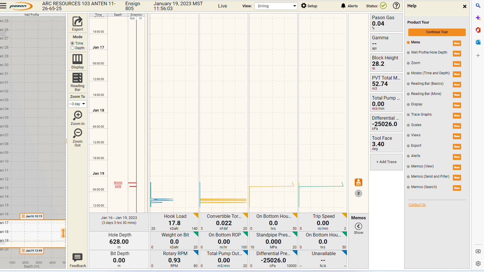 Pason Real-Time Drilling System